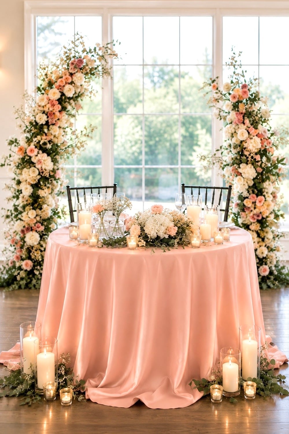 Transform your wedding reception with these stunning bridal table ideas designed to create a romantic and memorable setting for the bride and groom. Explore elegant wedding table decor featuring lush floral arrangements, sparkling candlelight, and personalized touches that reflect your unique love story. Consider incorporating rustic wedding themes with wooden accents and greenery, or opt for a modern wedding style with chic metallics and geometric shapes. Perfect for any wedding theme, these ideas ensure your bridal table is as unforgettable as your love.