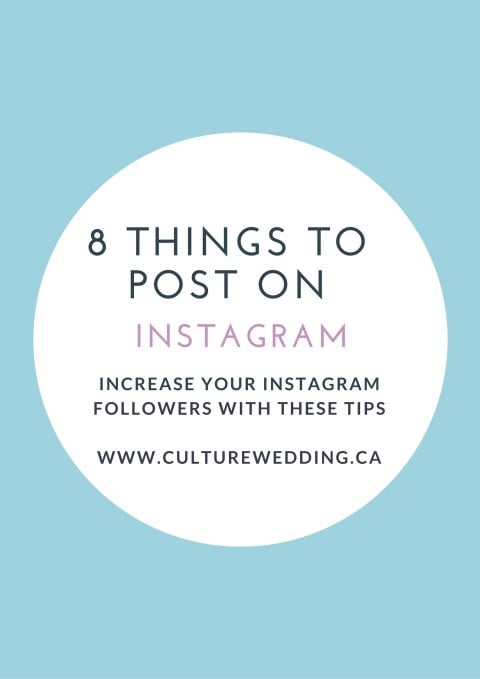 8 Things to post on Instagram