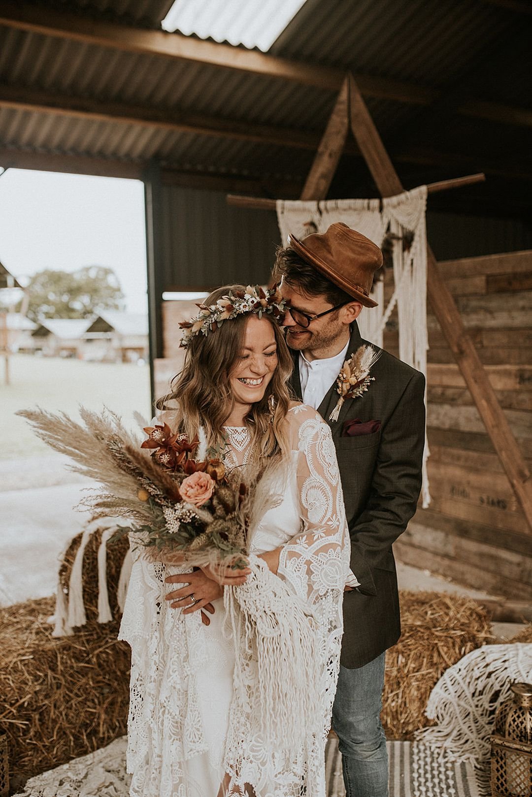 Rustic bohemian styled shootA styled wedding shoot inspired by the Australian Boho Luxe trend of burnt orange colours, relaxed rustic decor, dried flowers, macrame and pampas grass. inspiration! 