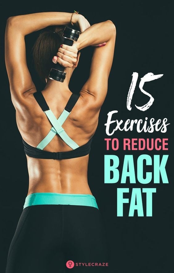 Are you super insecure about your back fat? Seeing fat bulge out from the bra strap is frustrating! I have good news! The back fat exercises with dumbbells that I'm sharing today will help you get fit, confident and bring sexy back to your back. Some exercises target the muscles in the bra strap area better than others... and when done consistently - along with a complete program - they can help reduce back fat and melt unwanted those bulges. Ready to blast away your back fat? Let's do this!