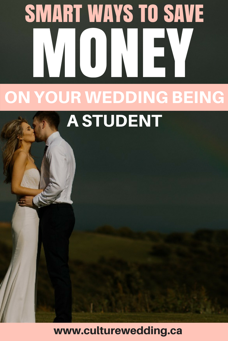 Save money on your wedding especial if you are a student? If you are a student in college or University, we have a few amazing tips on how to save money on your wedding. The perfect tips for planning a wedding on a budget. Planning a wedding on a budget doesn't have to look cheap. You can plan a luxurious wedding on a small budget #weddingplanning #weddingbudget #weddingreception #weddingideas #student #savingmoney