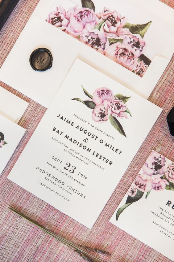 The most affordable Wedding Invitations from Minted