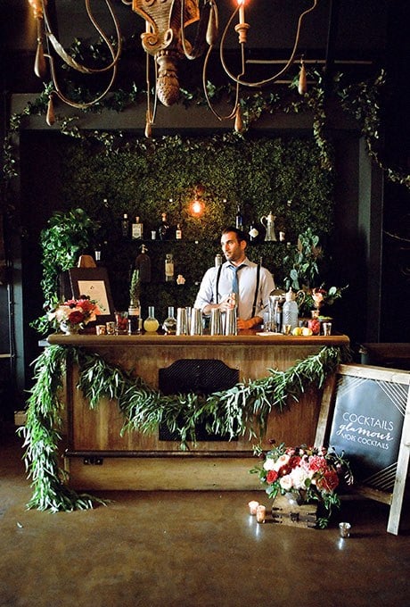 Cocktail lounge bar for your wedding. Here is a list of creative wedding bar ideas you can use to set up your wedding. Wedding decoration ideas that will wow your wedding guests. Here is a list of the best food reception stations you can set up to entertain your wedding guests. Unique Wedding station ideas for your reception. #Weddingstation #weddingbarideas #weddingideas