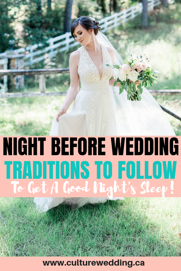 Night before wedding! Here are a few things brides must do the night before the wedding. Ideas of things the bride can do before the wedding #weddingplanningtips #bridetobe
