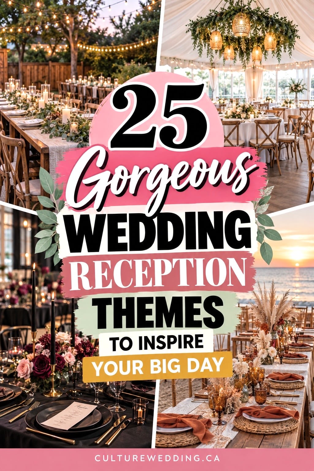 How to pick a wedding theme. This romantic wedding theme is perfect for couples that want to declare their love for one another. #romanticwedding #weddingtheme Looking for wedding reception theme ideas? Discover beautiful wedding reception decor, wedding decoration ideas, wedding table decorations, wedding centerpiece ideas, and elegant wedding themes for your special day. Get inspired by romantic, rustic, boho, modern, minimalist, luxury, and garden wedding themes, plus trending wedding color palettes, floral arrangements, reception lighting, sweetheart table ideas, and DIY wedding decor. Save these wedding reception ideas for your dream wedding, bridal inspiration, and unforgettable celebration!