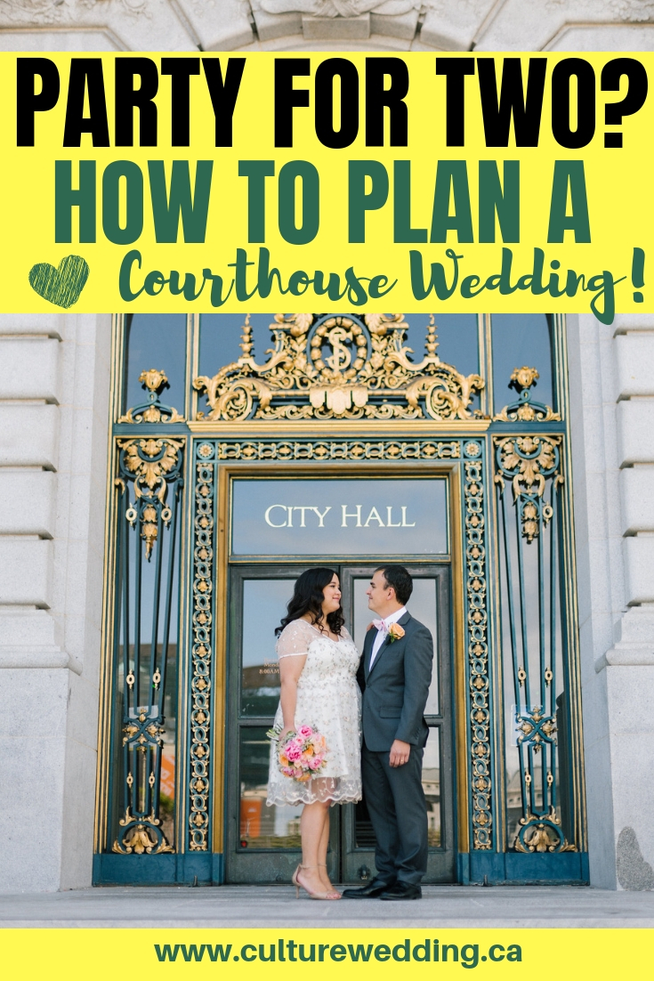 Courthouse wedding. Here are our best tips on how to plan a wedding at a courthouse! Have a wedding for two today! #weddingplanning #weddingday #courthousewedding