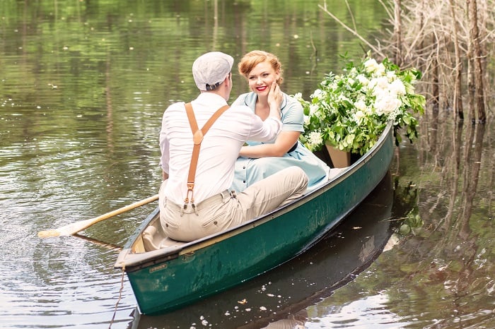 Romantic noah and ally in the notebook