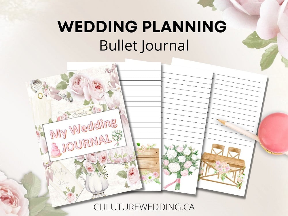 Wedding planning in your bullet journal - grab yours today. Bullet Journal Spreads To Inspire Your Wedding Planning | Weddingbells This is the craze that's about to take the wedding world by storm.