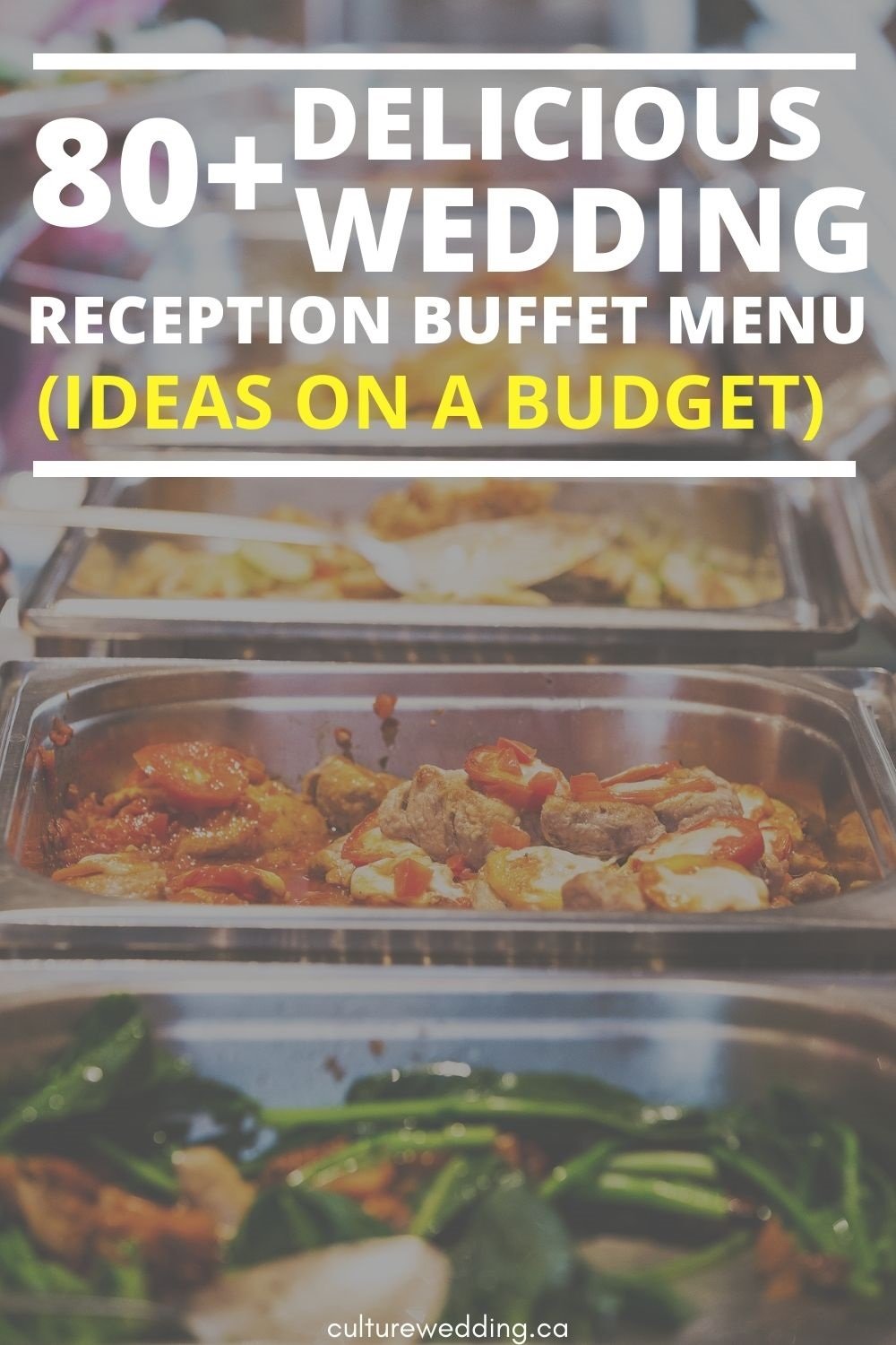 Delicious wedding reception buffet menu ideas on a budget. 80+ Wedding Reception Food Ideas on a Budget Guests Will Love Low-budget wedding food ideas to satisfy both your guests and pocketbook. Tips and ideas for food choice and presentation at your wedding. Affordable Wedding Food: Menu Ideas For a Small Budget!