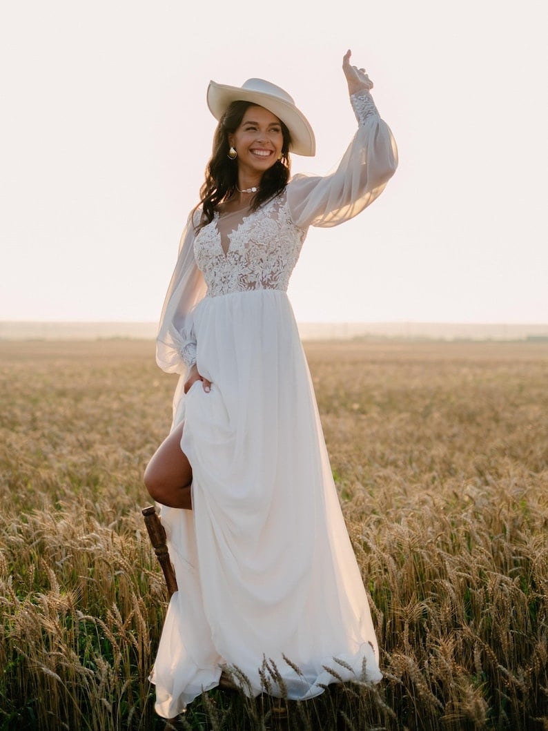 Step into timeless elegance with our stunning collection of long engagement dresses. Perfect for those unforgettable moments leading up to your big day, these dresses offer a blend of sophistication and style. Whether you're envisioning romantic lace, sleek satin, or sparkling embellishments, our selection caters to every taste and theme. Each dress is crafted to ensure you feel both confident and beautiful as you celebrate your love story. Explore our range for a dress that will make your engagement just as memorable as the wedding itself. đź’Ť #EngagementDress #BridalFashion #WeddingInspo