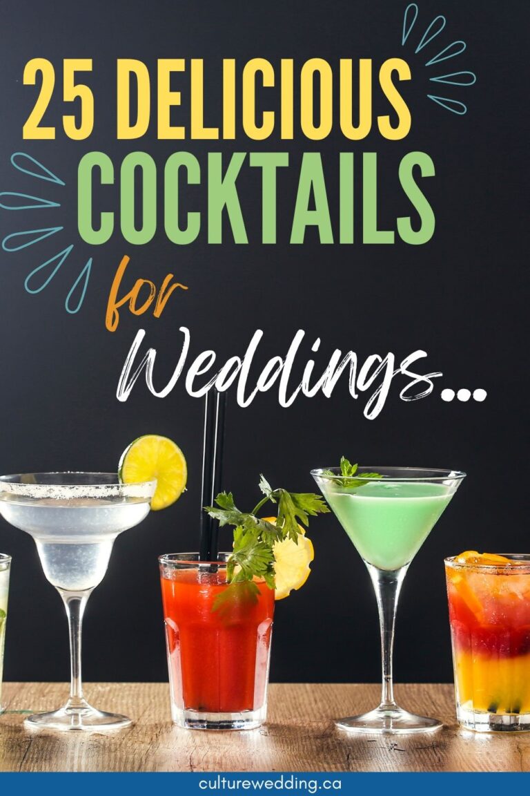 25 Simple Fall Wedding Signature Drinks For Fall Couples