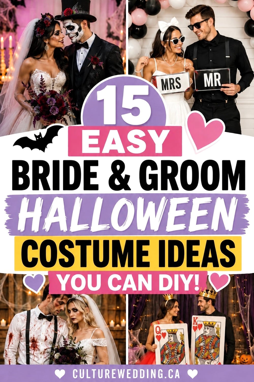 Unleash your creativity with these Halloween couple costume ideas that are sure to impress! From classic duos like Bonnie and Clyde to modern favourites like Eleven and Mike from Stranger Things, there's something for every couple. Whether you're aiming for spooky, funny, or adorable, these costumes will make you the life of the party. Ideal for Halloween enthusiasts, couples costumes, spooky season, and creative Halloween ideas. Save this pin for inspiration and stand out with your partner this Halloween! 🎃👻 #HalloweenCouples #CostumeIdeas #SpookySeason #CreativeCostumes