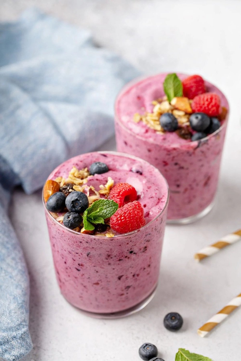 Check out this low carb Mixed Berry Cheesecake Smoothie which can be served at your spa event. If you are having a spa party, these spa themed food are perfect!