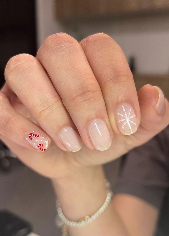 Cute short winter nail ideas! Brides wedding day nails for winter! Gorgeous Winter Nail Ideas for the Holiday Season! Are you searching gorgeous winter nail ideas? see these winter nail designs that are perfect for the holidays! This post is all about winter nails! While it's super cold and dreary outside, these nail designs will bring a little warmth (and color!) back into your life! We have included 45 Gorgeous Ideas for Winter Nails That You’ll Love.