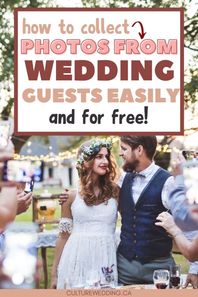 How To Collect Photos From Wedding Guests Easily