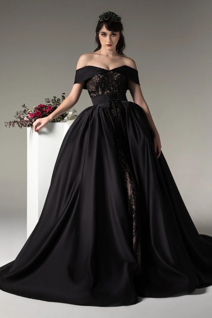 What Does A Black Wedding Dress Symbolize?