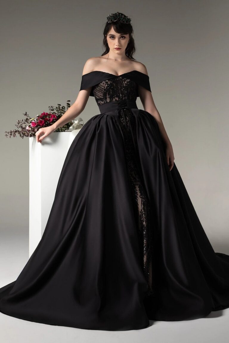 What Does A Black Wedding Dress Symbolize?