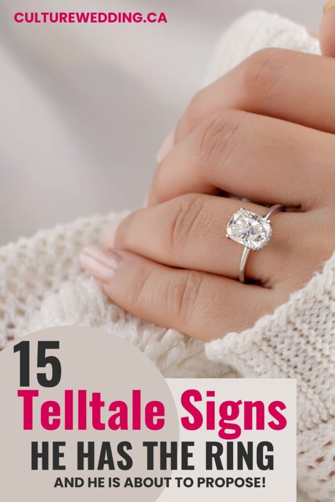 15 Signs He Bought An Engagement Ring & Will Propose