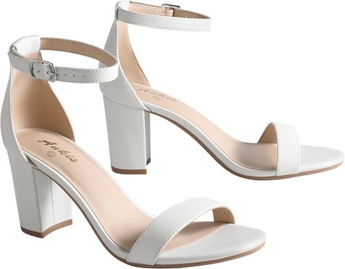 Elegant wedding shoes from Amazon! Wedding high heels from Amazon! Cute heels you can wear on your wedding. These wedding shoes are not expensive and wont break the bank!