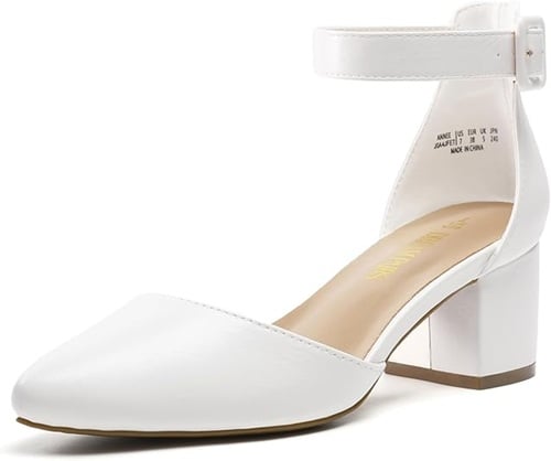 Cute wedding shoes for brides from Amazon! Low heel wedding shoes for women on Amazon! Check out these stunning wedding shoes you can get from Amazon for your big day. Grab these wedding shoes on Amazon today.