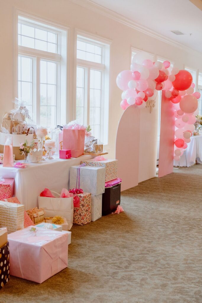 Katie's DIY Pretty In Pink Bridal Shower Theme