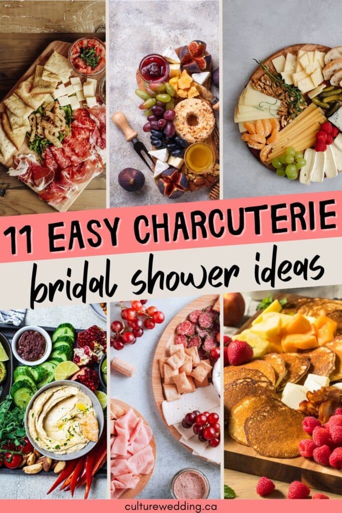 11 Cute Bridal Shower Charcuterie Board Ideas