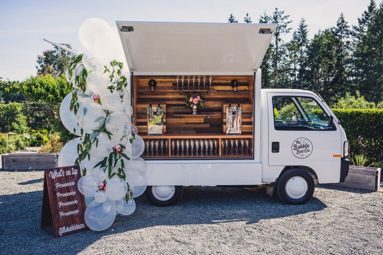 15 Beautiful Wedding Mobile Bars For Your Big Day