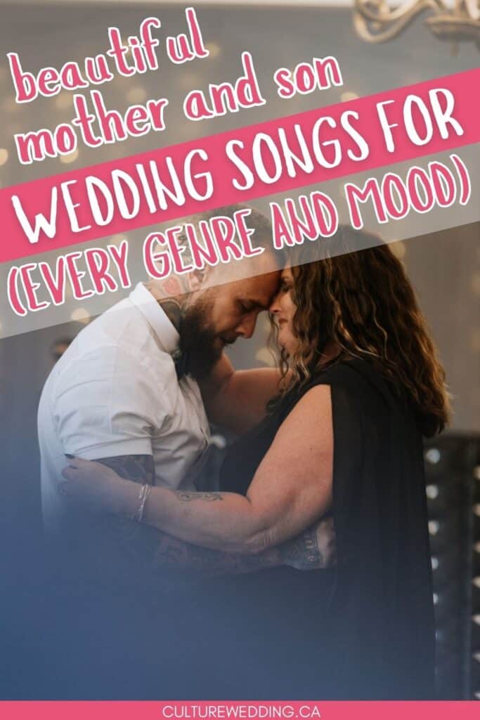 60 Mother And Son Dance Songs For Weddings
