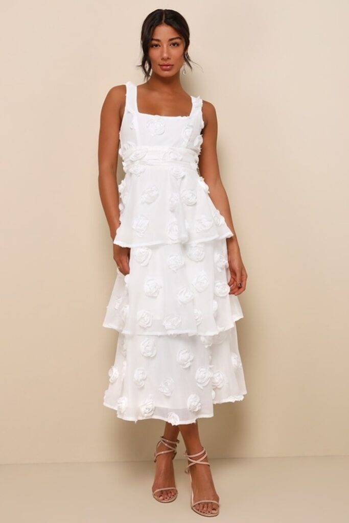white dress knitted Long knit with fitted waist Size:3Y Talk About Fun Blue pishwas dress