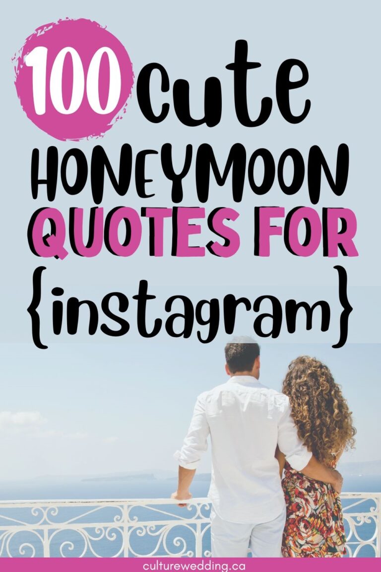 100 Cute Honeymoon Quotes For Instagram And Social Media