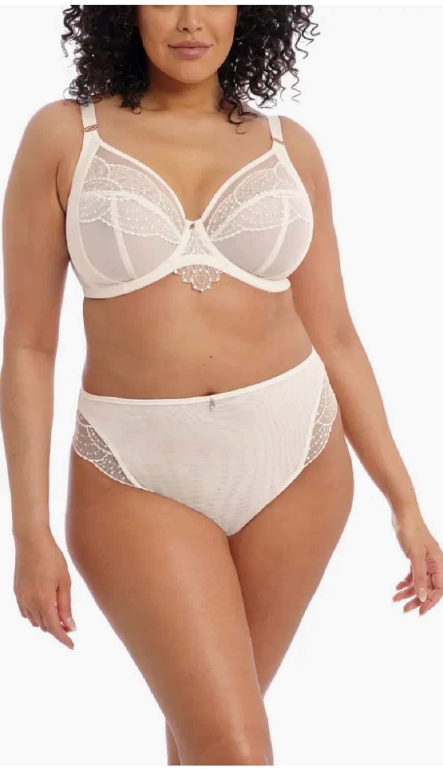 Looking for a comfortable and stylish bra that perfectly fits your full figure? Look no further than our Full Figure Underwire Plunge Bra! This bra features a flattering plunge neckline and underwire support to ensure you look and feel your best all day long. With adjustable straps and a range of sizes available, this bra is perfect for everyday wear or special occasions. Plus, its sleek and modern design will make you feel confident and beautiful no matter what you're wearing. So why wait? Try our Full Figure Underwire Plunge Bra today and experience the ultimate in comfort and style!