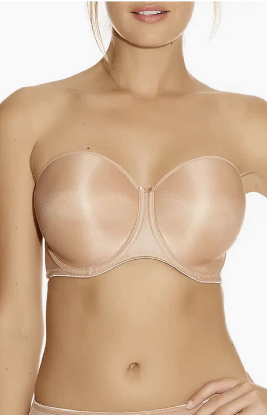 Looking for a comfortable and versatile bra for big boobs that can be worn in multiple ways? Look no further than this Convertible Underwire Bra! With its adjustable and removable straps, this bra can be easily transformed into a strapless, halter, criss-cross, or traditional bra. The underwire construction provides support and lift, while the soft cups ensure a comfortable fit. Perfect for wearing with any outfit, from casual to formal, this bra is a must-have addition to your lingerie collection. Try it out today and experience the ultimate in comfort and versatility!