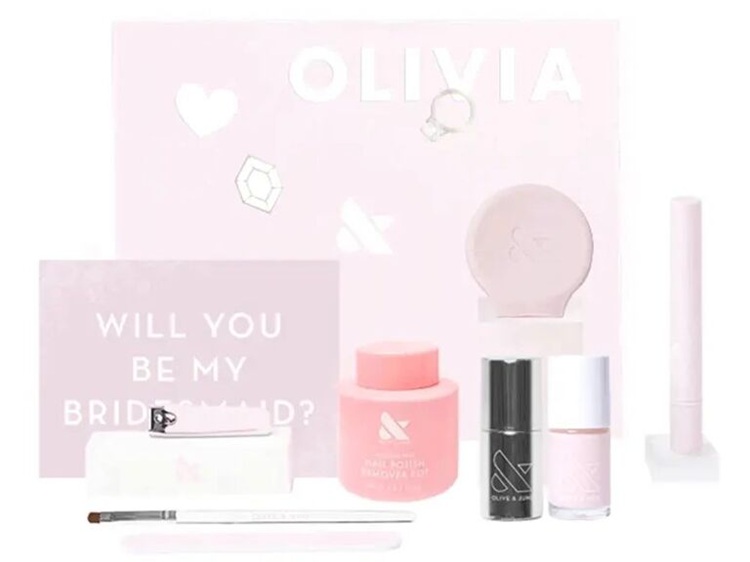 Create unforgettable moments with these beautifully curated Bridesmaids Proposal Boxes! Each box is a heartfelt gesture, filled with love and appreciation, serving as the perfect way to ask your closest friends to stand by your side on your big day. Start with luxurious touches like a personalized note or a heartfelt letter that conveys your gratitude and excitement. Add a touch of elegance with a delicate piece of jewelry, such as a dainty bracelet or necklace, that your bridesmaids can cherish and wear on the wedding day. Include pampering essentials, like scented candles, bath bombs, or a soothing face mask, to help them relax and feel special. Enhance the experience with a mini bottle of champagne or a favorite sparkling beverage to toast the upcoming celebration. Finally, consider adding a small personalized item, like a monogrammed tote or compact mirror, for a meaningful keepsake. These thoughtful and stylish boxes are sure to make your proposal unforgettable and cherished!