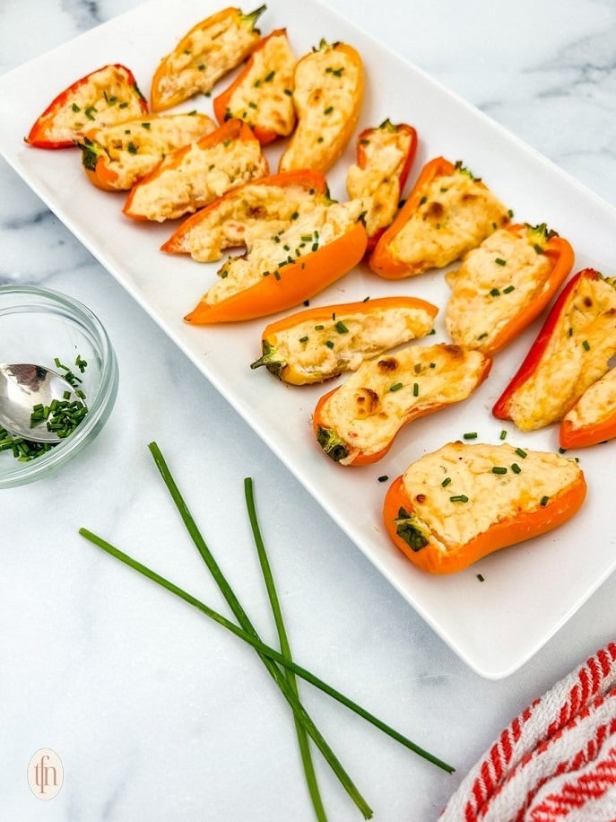 Add a pop of colour and flavour to your bridal shower with these Cream Cheese Stuffed Mini Peppers! These delightful bites feature a creamy, herb-infused filling that complements the crisp sweetness of the peppers. Perfect for entertaining, they are easy to make and guaranteed to impress your guests with both their taste and presentation.