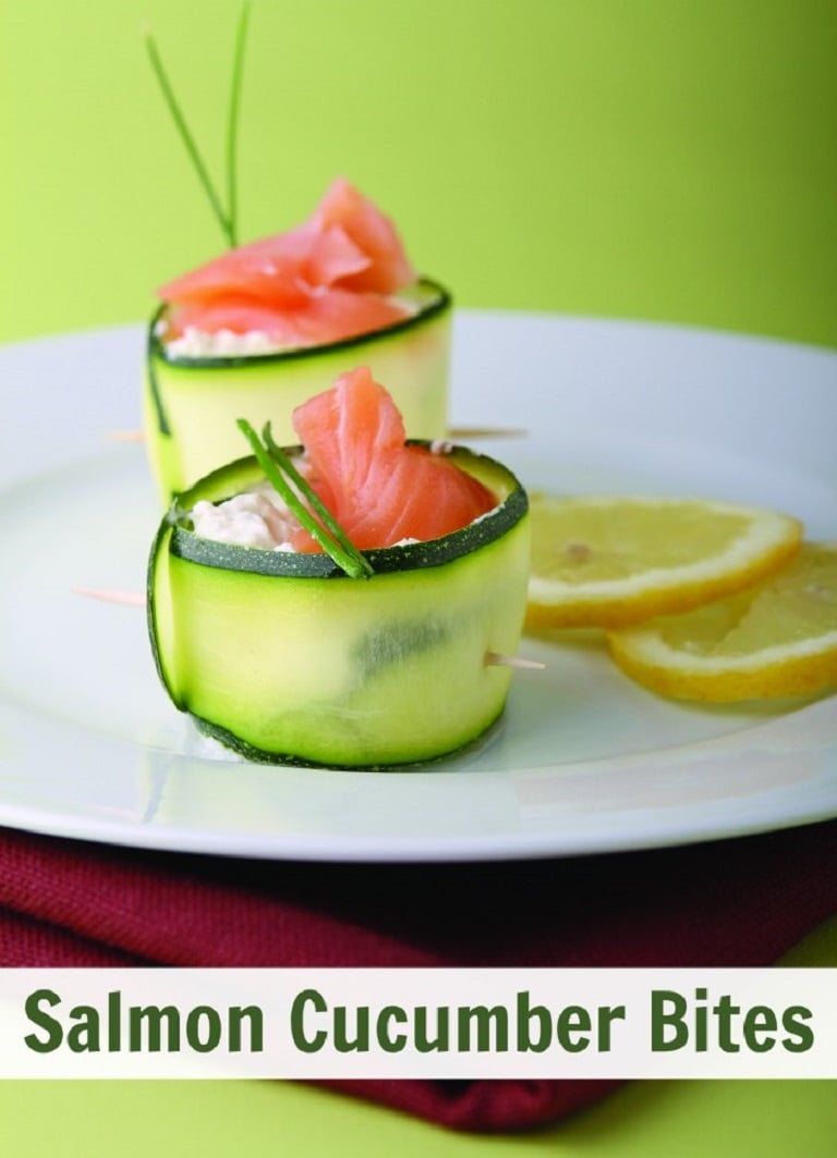 The perfect touch to any bridal shower or wedding appetizer spread, these Salmon Cucumber Bites combine creamy dill-infused cream cheese, savoury smoked salmon, and refreshing cucumber slices. Easy to prepare and beautifully presented, they're a delicious way to delight guests and enhance your special occasion.