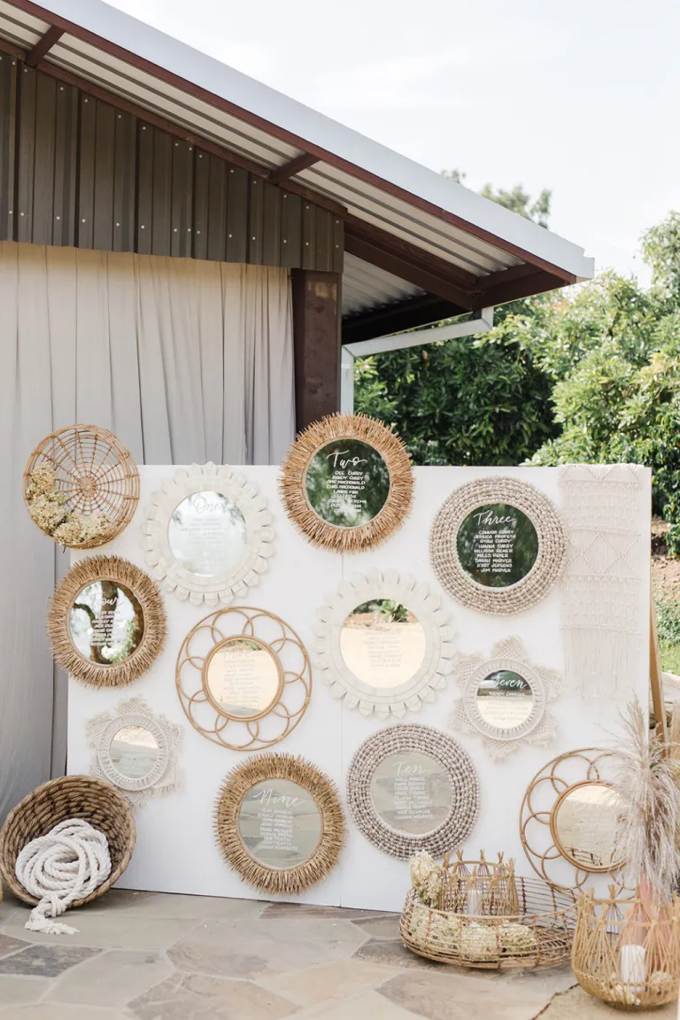 Check out these whimsical and playful seating arrangements that will leave a lasting impression on your wedding guests! From interactive escort card displays to themed table settings, these ideas bring a touch of fun and creativity to your special day. Imagine a carnival-themed seating arrangement complete with colourful tickets as escort cards, or a travel-inspired setup with vintage suitcase displays. Explore endless possibilities to reflect your unique style and entertain your guests while ensuring a smooth and delightful experience. Let your imagination run wild and make your wedding seating an unforgettable part of your celebration! 🌈💒