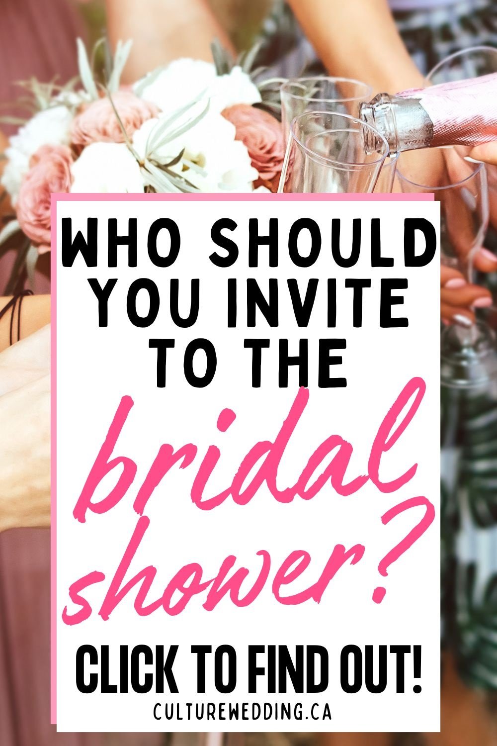 Who Should You Invite To a Bridal Shower? Planning a bridal shower? Make it a memorable day by inviting the right guests! Include close family members who have been part of the bride’s journey, cherished friends who have shared countless memories, and the supportive bridal party members who are ready to stand by her on the big day. These individuals should be those who truly care for the bride and groom, eager to celebrate their love and future together. Create a warm atmosphere filled with laughter, love, and joy by gathering those who mean the most to the couple. 🎉💍✨ 