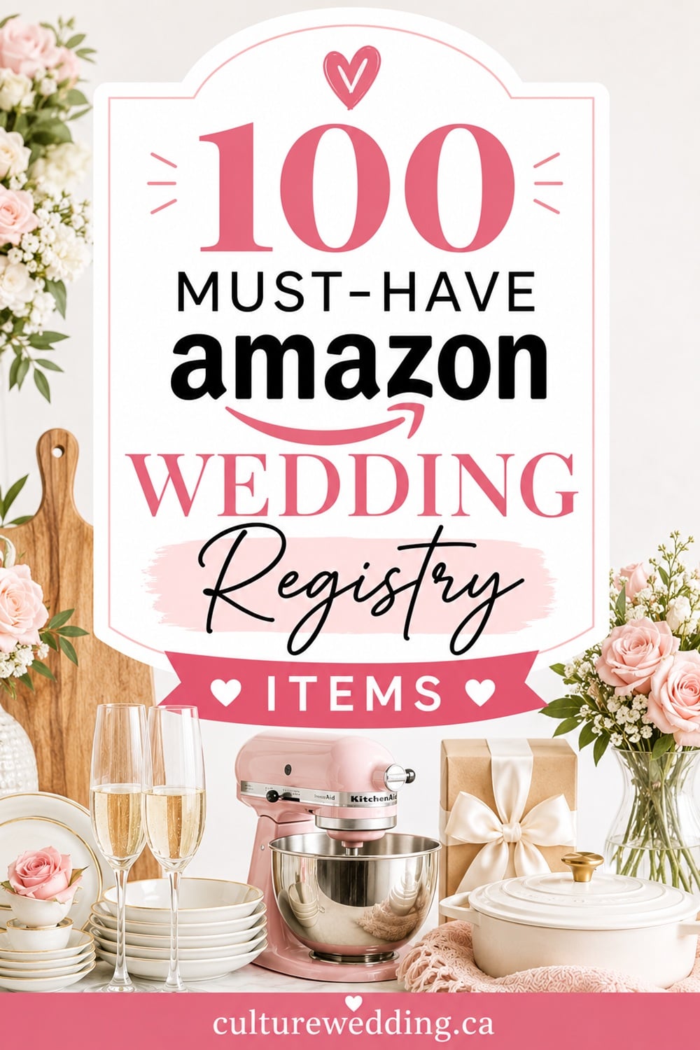Check out the ultimate Amazon Wedding Registry must-haves to make your special day unforgettable! From elegant dinnerware to cozy bedding, our curated collection ensures you start your married life in style. Explore versatile kitchen gadgets for culinary adventures, luxurious towels for spa-like relaxation, and home décor that speaks to your unique taste. Whether you're setting up your first home or upgrading essentials, these handpicked items promise practicality and elegance. Create a registry that reflects your love story and makes every moment memorable.