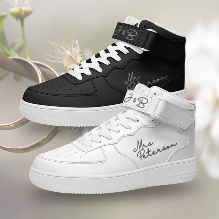 Groom and Bride Wedding Shoes: Step into Elegance! Check out the perfect finishing touch for your wedding day with our curated selection of groom and bride wedding shoes. Elevate your look with elegant styles that blend comfort and sophistication. From classic leather for the groom to delicate lace for the bride, find shoes that complement your attire and keep you dancing all night. Whether you prefer timeless elegance or a modern twist, our collection ensures you step into your new chapter in style. Explore must-have designs that promise to add a touch of elegance and grace to every step down the aisle.