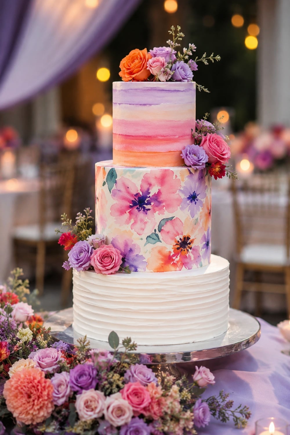 Discover the most stunning colourful wedding cake ideas for your big day! From vibrant floral wedding cakes and rainbow buttercream designs to modern painted cakes, boho wedding cakes, pastel wedding cakes, and elegant luxury wedding cake inspiration, these eye-catching creations are perfect for any wedding theme. Explore unique wedding cake trends, colourful reception decor ideas, bridal inspiration, wedding desserts, and creative cake designs that will wow your guests. Save these beautiful wedding cake ideas for your wedding planning board today! #WeddingCake #WeddingInspiration #ColorfulWeddingCake #WeddingIdeas #WeddingPlanning
