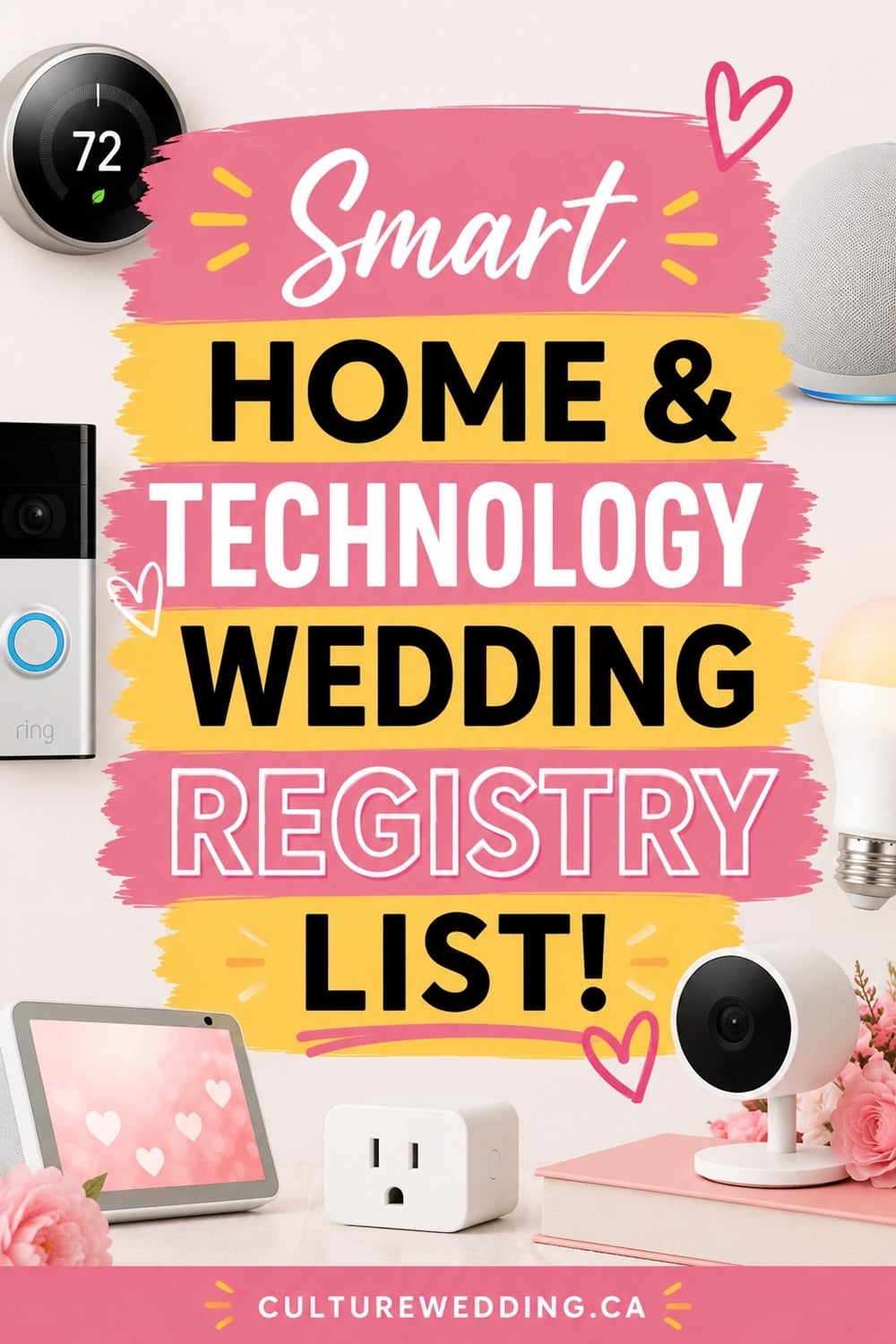 Upgrade your newlywed lifestyle with the best home and technology items to add to your wedding registry. From smart home devices, voice assistants, and smart lighting to kitchen appliances, air fryers, coffee makers, and robot vacuums, these essentials make everyday living easier and more modern. Perfect for couples building a home together, these wedding registry tech gifts combine convenience, style, and function. Discover must-have Amazon registry ideas, home gadgets, and practical wedding gifts that elevate comfort, organization, and efficiency in your new life together.