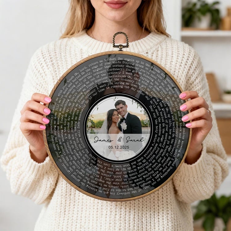 Are you thinking of wedding day gifts for grooms? Looking for a gift that hits all the right notes? Check out this charm of personalized vinyl record or song plaques! These custom pieces capture your favorite song or recording, complete with album art and details, making them the perfect keepsake for music lovers. Whether for a wedding, anniversary, or special occasion, this unique gift combines nostalgia with a personal touch. Display them proudly at home or in the office as a constant reminder of cherished memories. Perfect for anyone who treasures meaningful, heartfelt gifts!