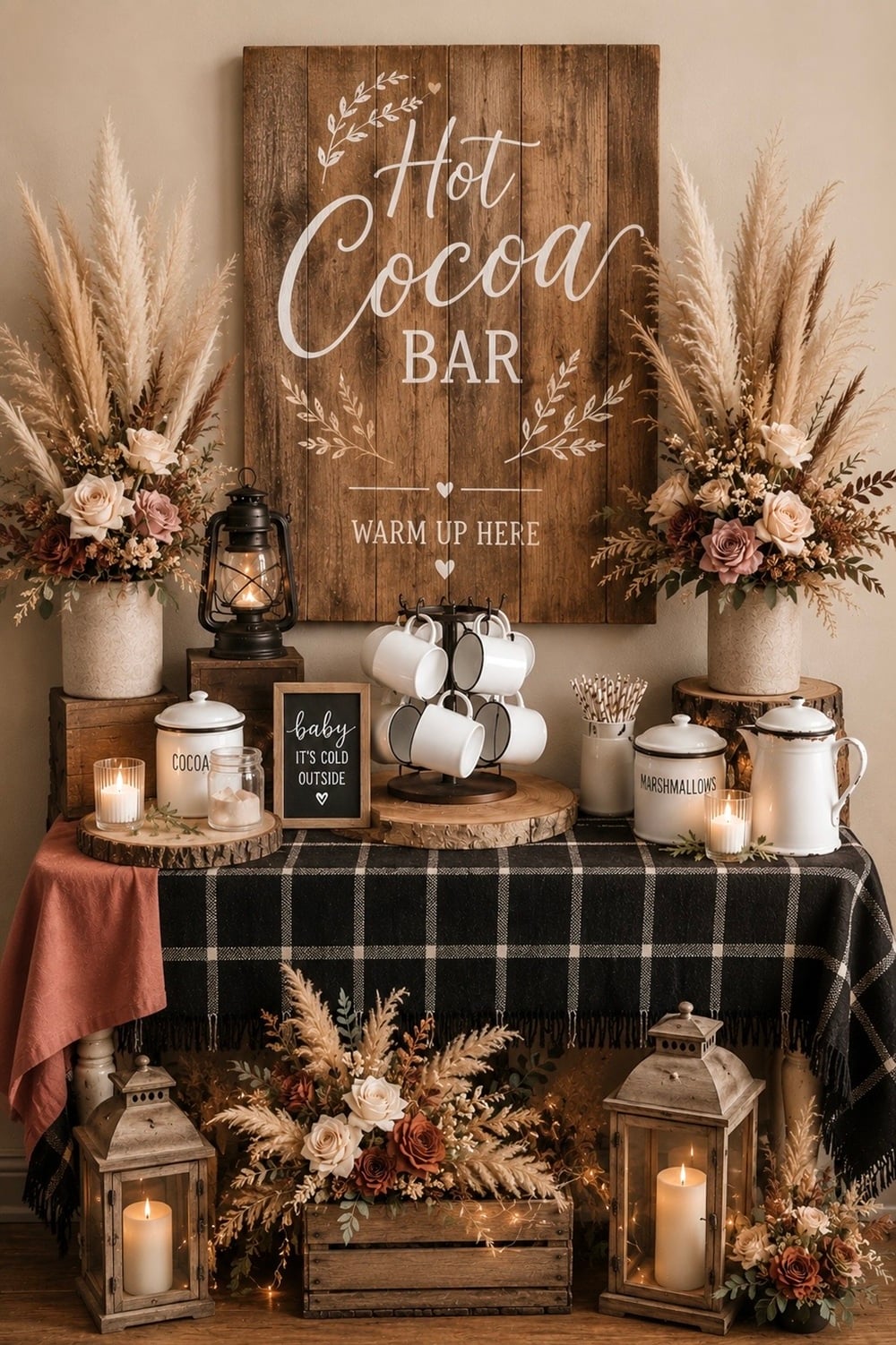 Warm hearts and create unforgettable memories with a delightful hot cocoa bridal shower station! This charming setup is perfect for celebrating love in a cozy ambiance. Include a variety of toppings, such as marshmallows, whipped cream, and chocolate shavings, to craft the ultimate hot chocolate bar experience. Ideal for a winter wonderland or rustic-themed shower, this station is sure to be a crowd-pleaser. Add chic signage and elegant mugs for a touch of sophistication. Capture the magic with hashtags like #BridalShowerIdeas, #WinterWedding, and #HotCocoaBar to inspire others.