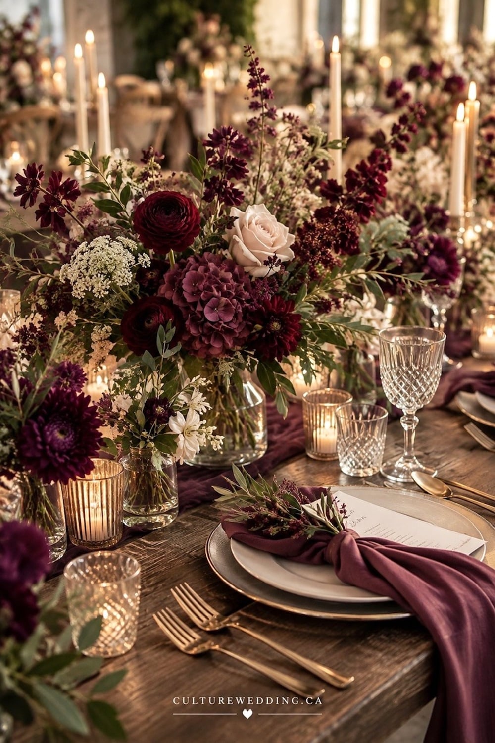 Discover the enchanting elegance of plum and olive wedding flowers, perfect for a romantic and sophisticated celebration. These stunning hues create a captivating contrast, elevating your floral arrangements to new heights. Ideal for rustic, bohemian, or vintage-themed weddings, plum and olive florals add a rich, earthy touch to your special day. Use this palette for bouquets, centerpieces, and boutonnieres. Popular on Pinterest, this combination pairs beautifully with gold accents and eucalyptus greenery, ensuring a timeless, Instagram-worthy look. #WeddingFlowers #PlumOlivePalette #WeddingInspiration