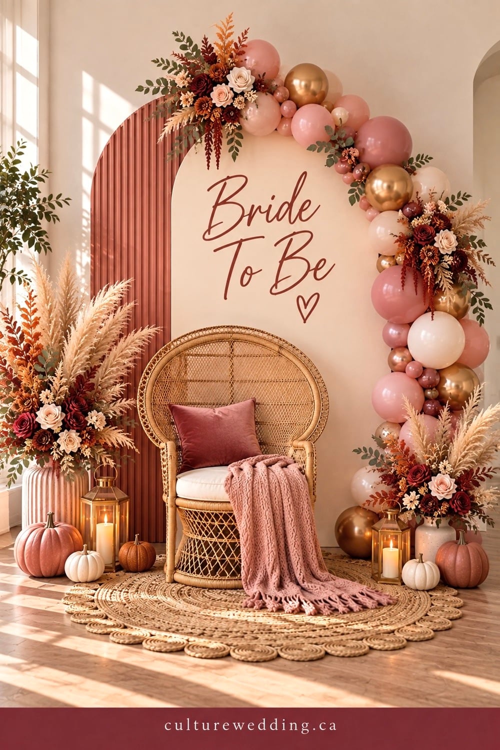Tips for decorating a fall bridal shower with cozy, romantic and seasonal details. Find fall bridal shower decor ideas, autumn bridal shower decorations, fall party decor, bridal shower tablescape ideas, pumpkin bridal shower decorations, burnt orange and burgundy decor, fall floral arrangements, cozy bridal shower ideas, rustic bridal shower decorations, autumn centerpiece ideas, bridal shower table decor, candle decorations and elegant fall party ideas. Perfect for a bride-to-be who wants a warm, beautiful and memorable autumn bridal shower.
