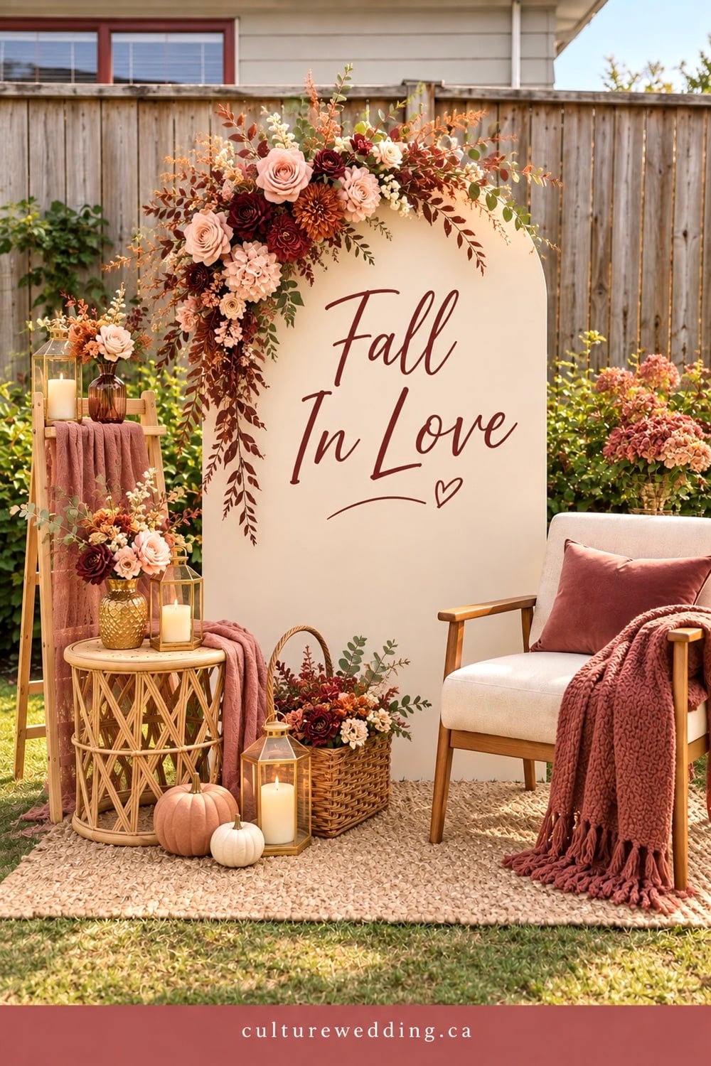 Fall in love bridal shower themes for a romantic and cozy autumn celebration. Find fall bridal shower ideas, fall in love bridal shower themes, autumn bridal shower decorations, fall bridal shower decor, pumpkin bridal shower ideas, burnt orange and burgundy wedding colors, rustic bridal shower themes, cozy bridal shower ideas, fall floral arrangements, bridal shower tablescapes, autumn dessert tables, bridal shower games and seasonal party decorations. Perfect for a fall bridal shower, couples shower or bride-to-be celebration with warm colors, romantic details and festive autumn charm.