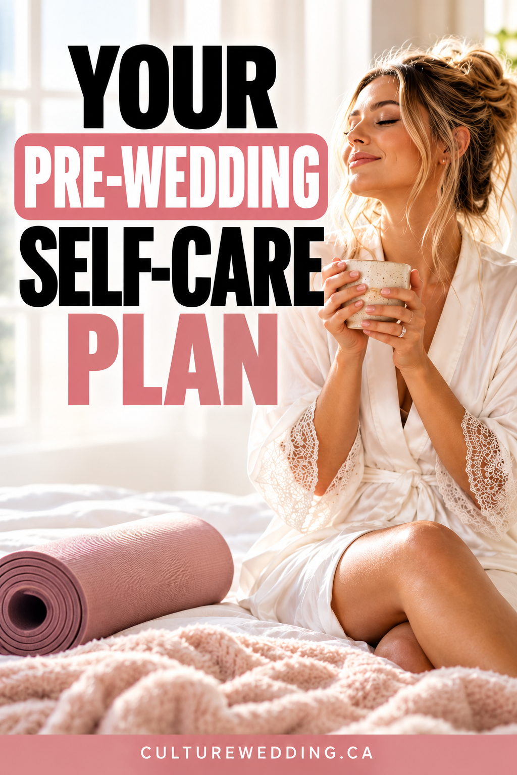 Planning your wedding can be exciting but overwhelming! 💕 This pre-wedding self-care plan will help you feel calm, confident, and glowing before your big day. Discover a simple wedding wellness routine with skincare, stress relief, healthy habits, beauty prep, nourishing meals, sleep tips, and mindful moments for busy brides. Whether you're months away or counting down the final weeks, these bridal self-care ideas will help you prioritize yourself while planning your dream wedding. Save this wedding wellness checklist for your bridal glow-up!
